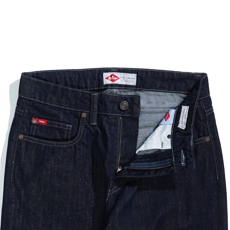 Lee Cooper Straight Fit Jeans Harry Rinse Blue Wallace