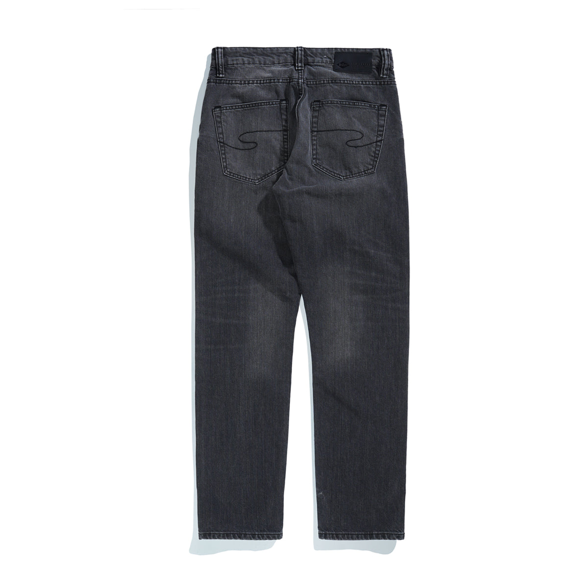 Lee Cooper Straight Fit Jeans Harry Worn Medium Black Rustic