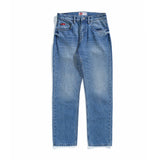 Lee Cooper Straight Fit Jeans Harry Worn Medium Blue Face