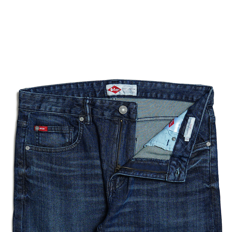 Lee Cooper Slim Fit Jeans Norris Worn Dark Blue Ryota