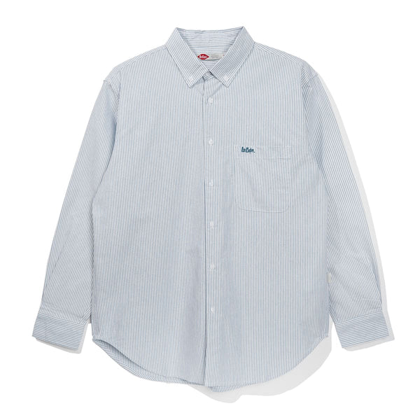 Lee Cooper Long Shirt Osmond Blue White