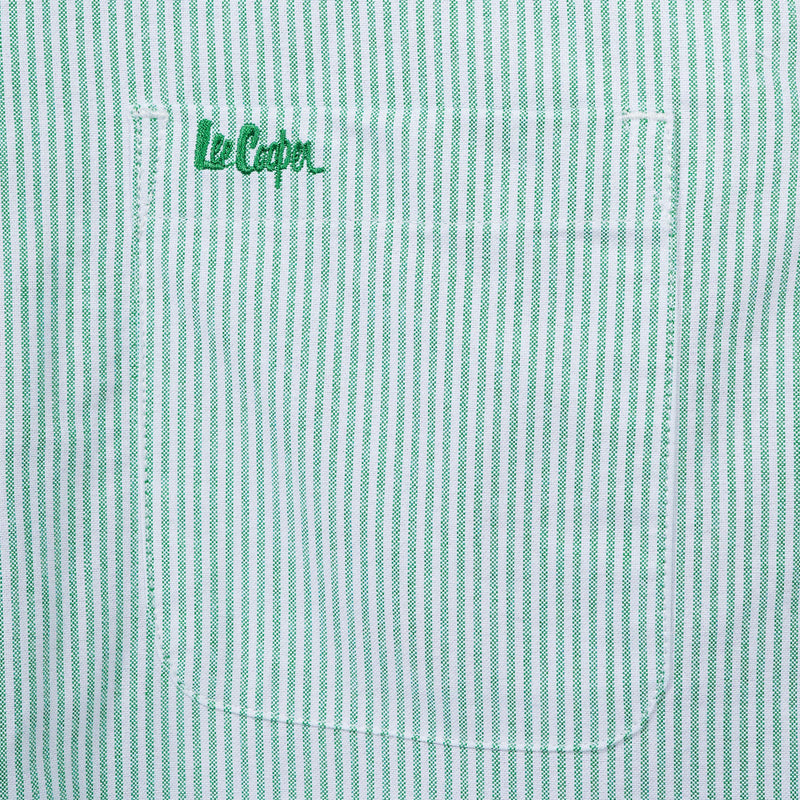 Lee Cooper Long Shirt Osmond Green White