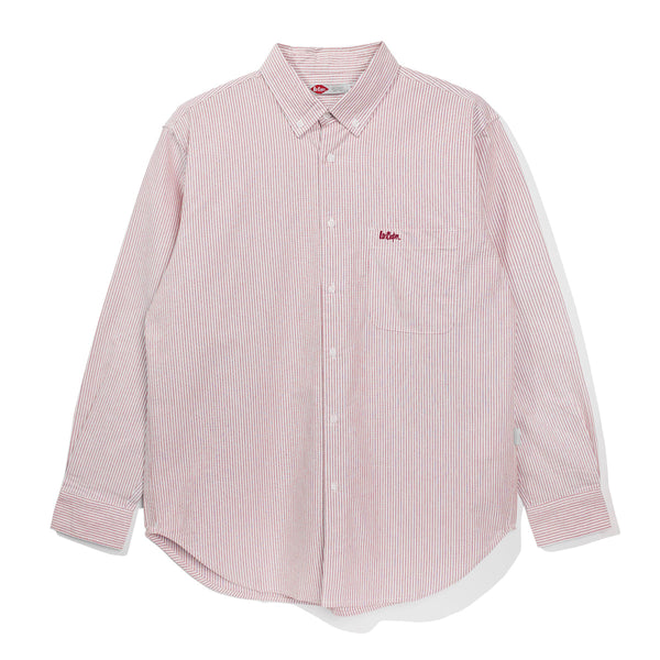 Lee Cooper Long Shirt Osmond Red White