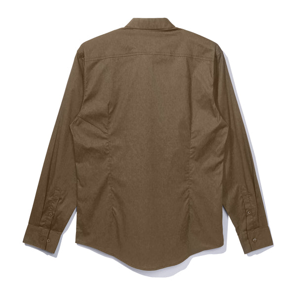 Lee Cooper Long Shirt Oswald Brown