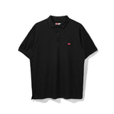 Lee Cooper Polo Shirt Basic Diamond Logo Black