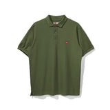 Lee Cooper Polo Shirt Basic Diamond Logo Uniform Green