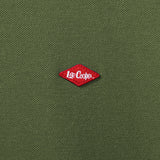 Lee Cooper Polo Shirt Basic Diamond Logo Uniform Green