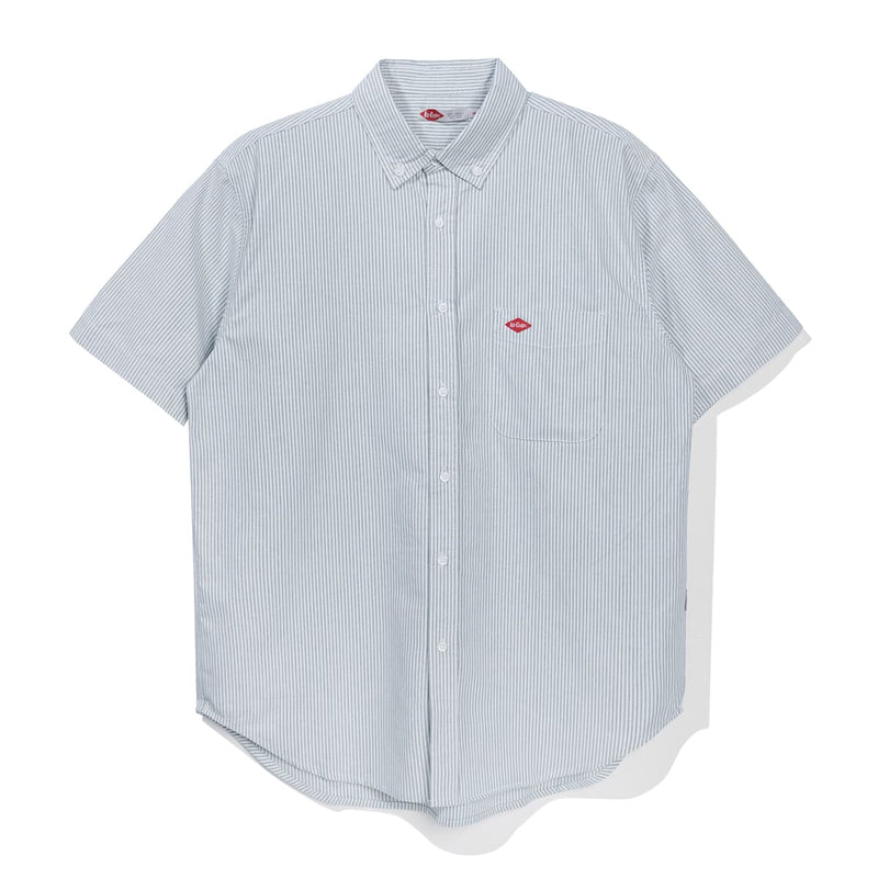 Lee Cooper Short Shirt Osmond Blue White