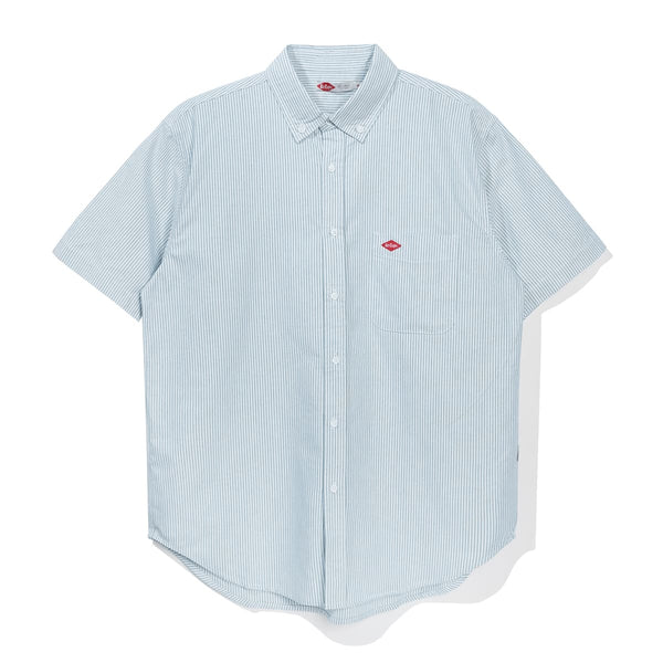 Lee Cooper Short Shirt Osmond Med Blue White