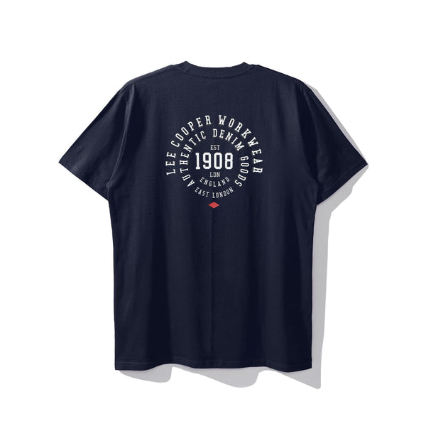 Lee Cooper T-Shirt Authentic Circle Navy