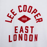 Lee Cooper T-Shirt East London Leaque White