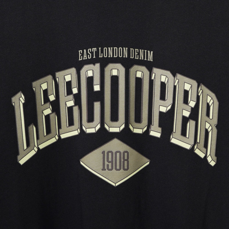 Lee Cooper T-Shirt LC Extrude Black