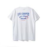 Lee Cooper T-Shirt LC Stamp Pocket White