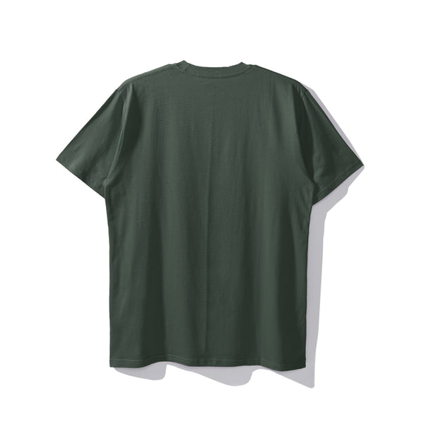 Lee Cooper T-Shirt Logotype Olive On Olive