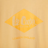 Lee Cooper T-Shirt Monotone Logo Flax