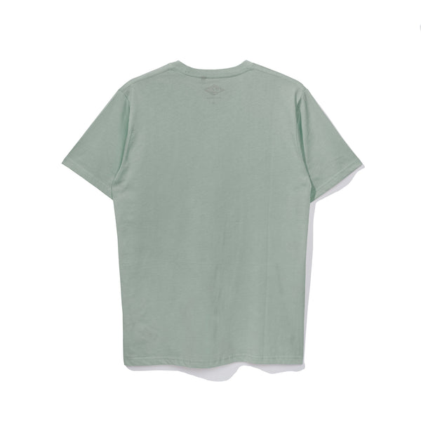 Lee Cooper T-Shirt Monotone Logo Ice Berg Green