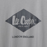 Lee Cooper T-Shirt Monotone Logo Ultimate Grey