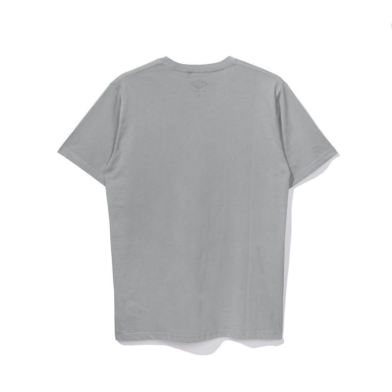 Lee Cooper T-Shirt Monotone Logo Ultimate Grey