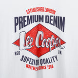 Lee Cooper T-Shirt Premium Denim White