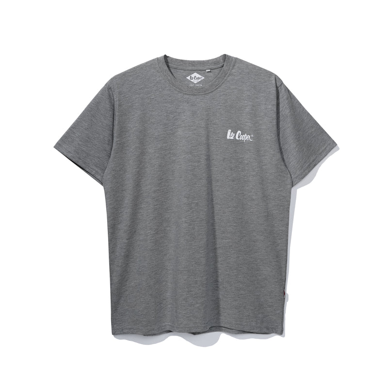 Lee Cooper T-Shirt Logotype Grey Marl