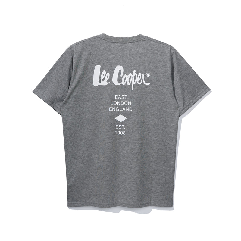Lee Cooper T-Shirt Logotype Grey Marl