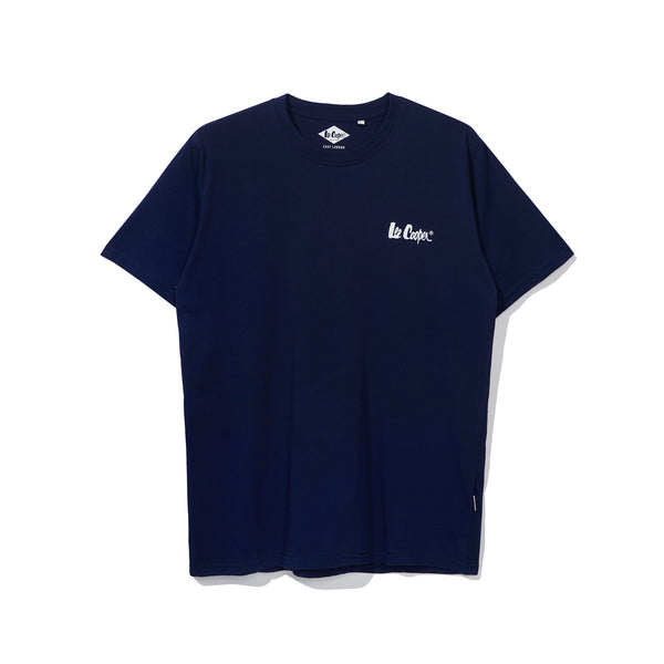 Lee Cooper T-Shirt Logotype Medival Blue