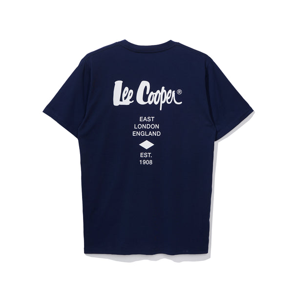 Lee Cooper T-Shirt Logotype Medival Blue