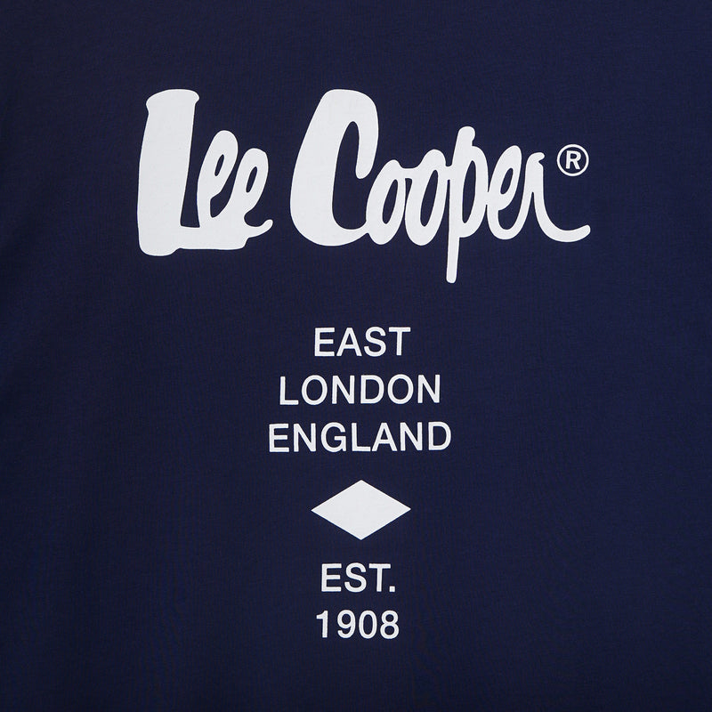 Lee Cooper T-Shirt Logotype Medival Blue