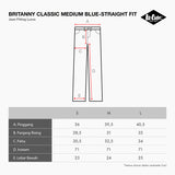 Lee Cooper Women Jeans Britanny Classic Medium Blue