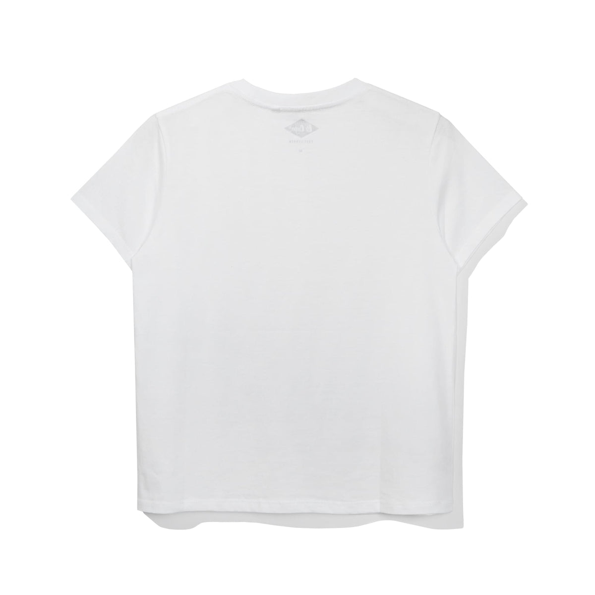 Lee Cooper Women T-Shirt Red Diamond Logo White