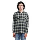 Lee Cooper Long Shirt Flannel Aldred Olive