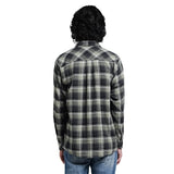 Lee Cooper Long Shirt Flannel Aldred Olive