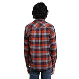 Lee Cooper Long Shirt Flannel Aldred Orange