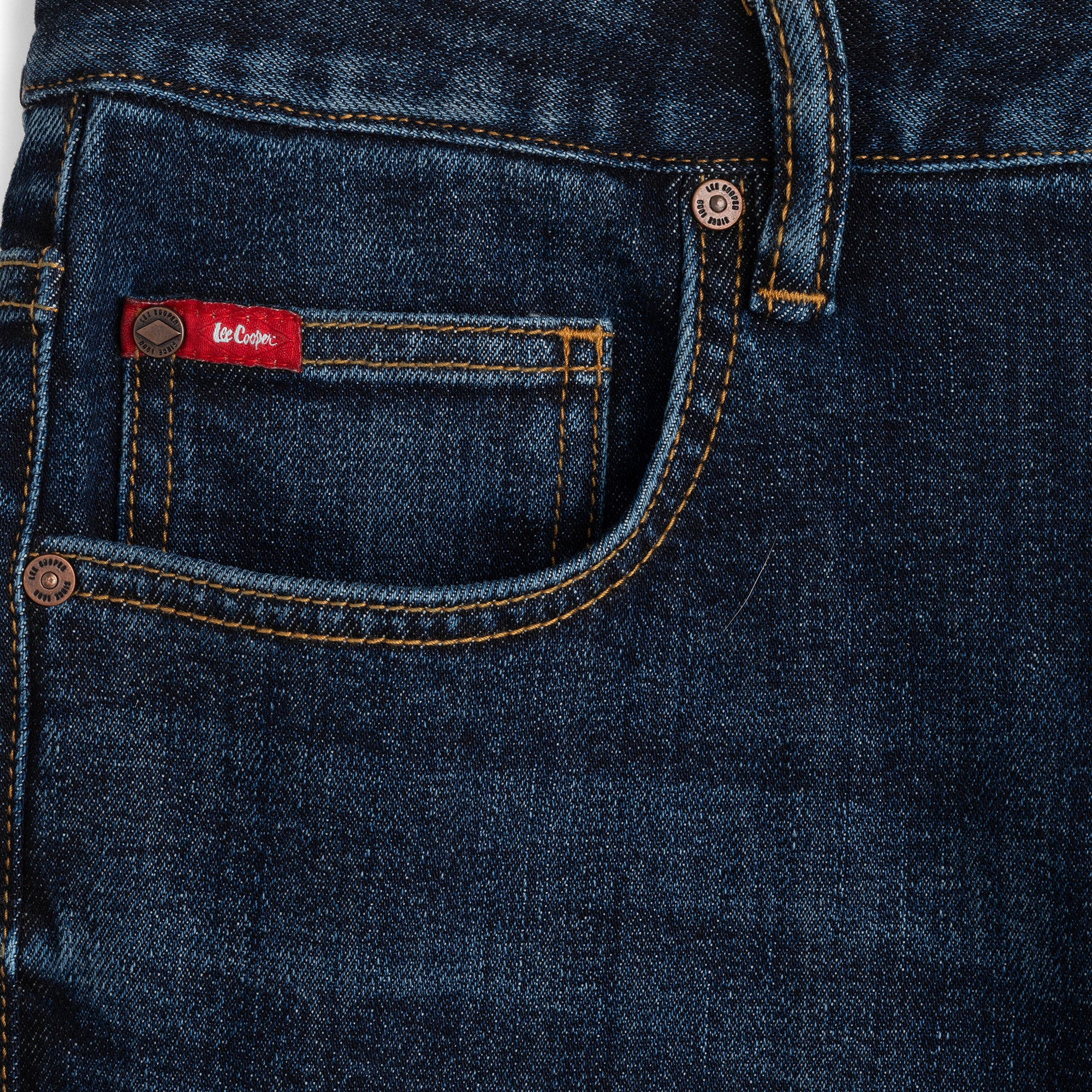 Lee Cooper Jeans Arthur Worn Dark Blue Viker
