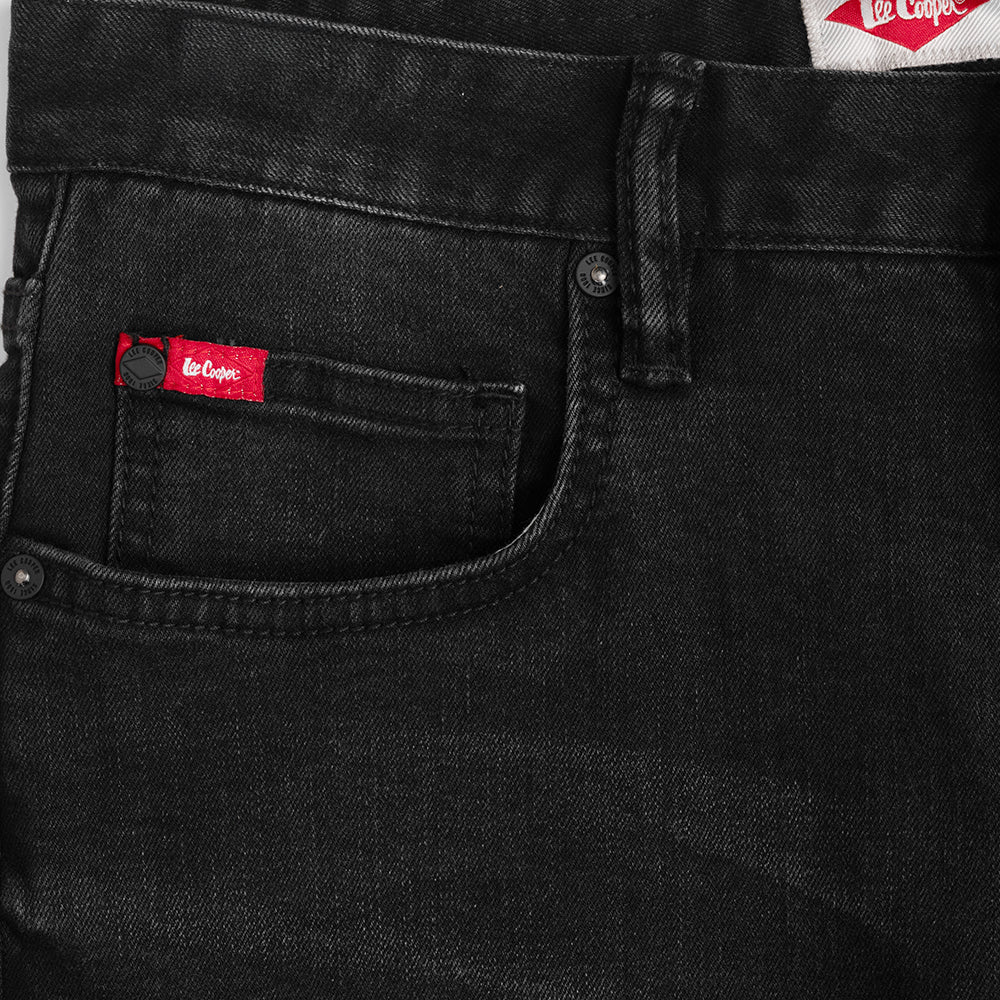 Lee Cooper Jeans Norris Worn Medium Black Gail