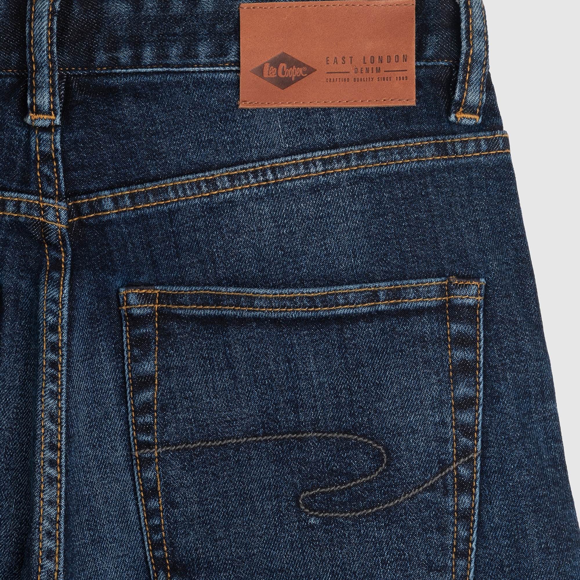 Lee Cooper Jeans Arthur Worn Dark Blue Viker