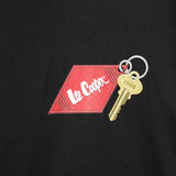 Lee Cooper T-Shirt Diamond Keychain Black