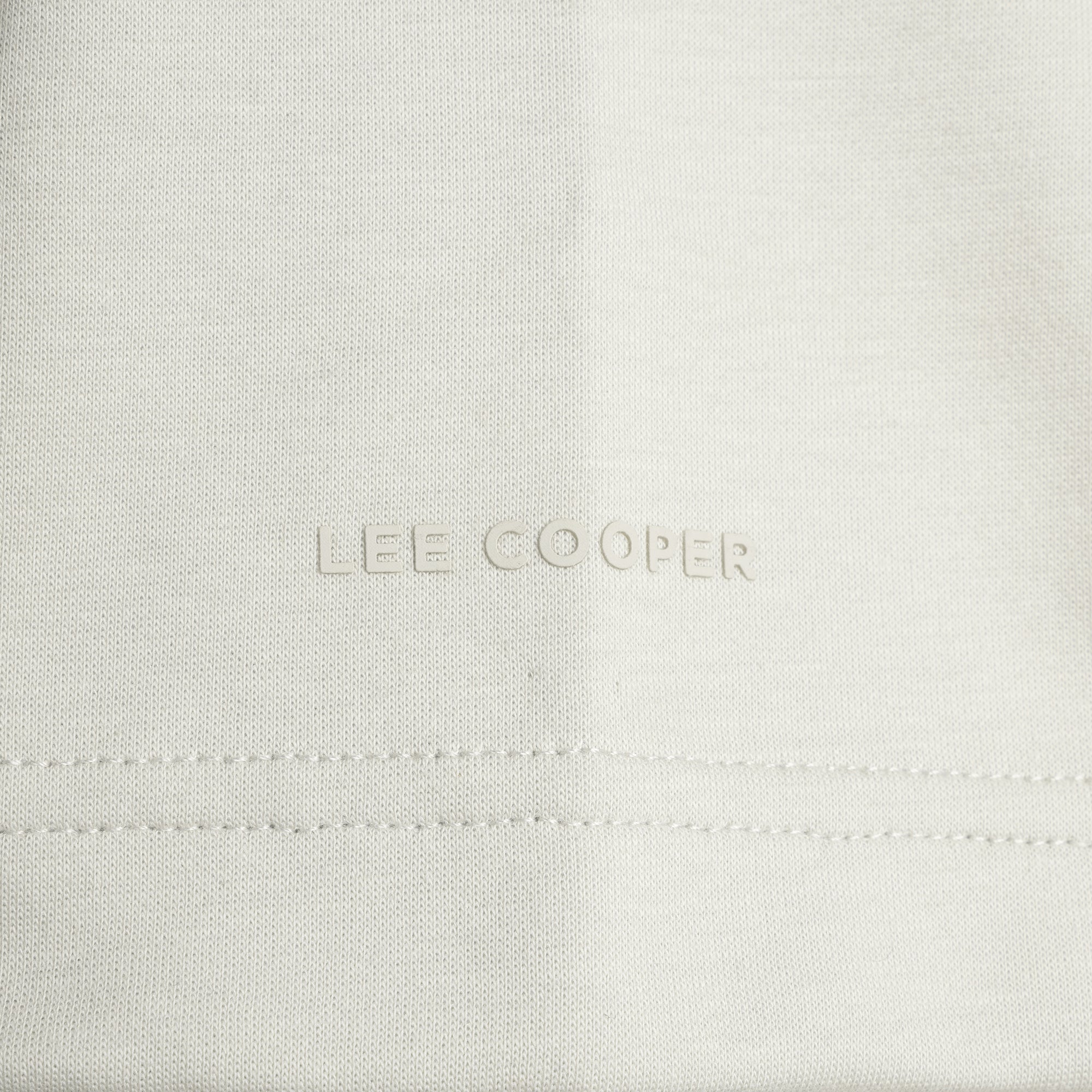 Lee Cooper T-Shirt Premium Boxy Fit Oyster Mushroom