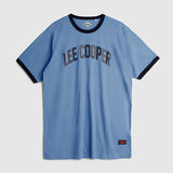 Lee Cooper T-Shirt League Ringer Steel Blue