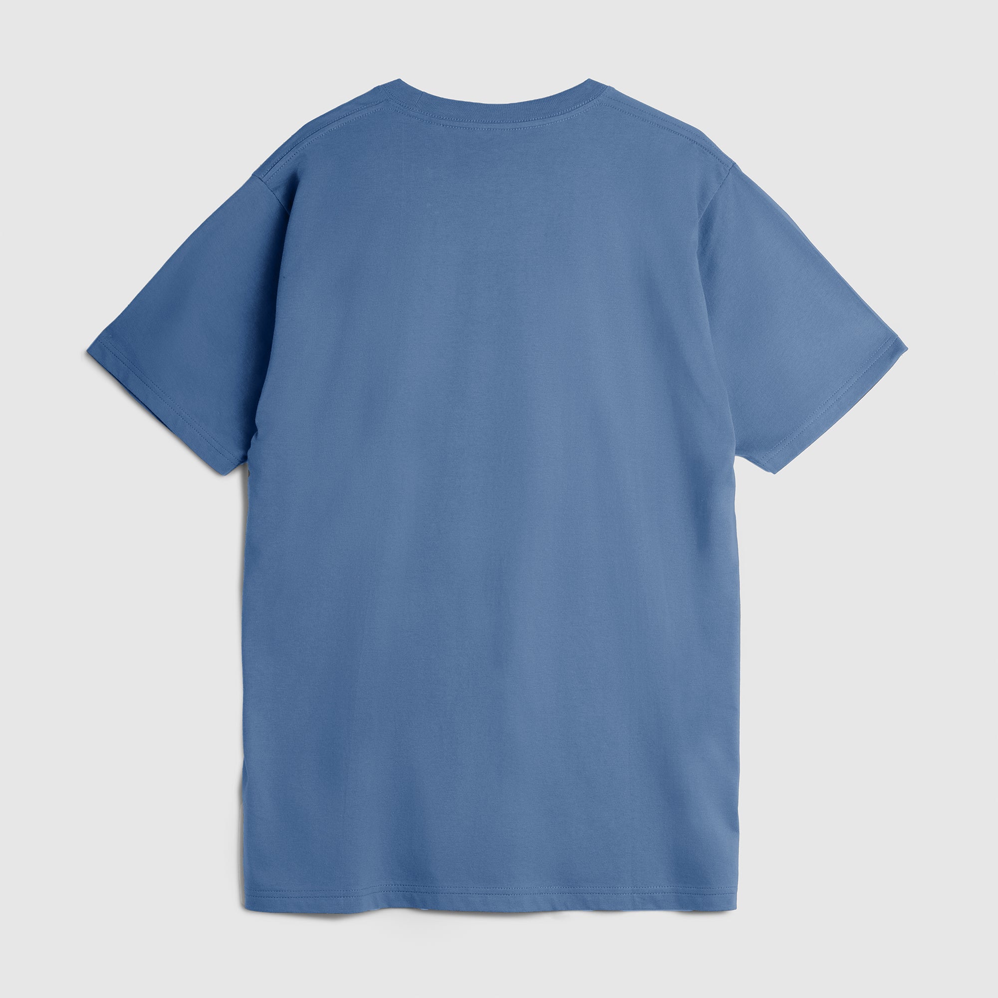 Lee Cooper T-Shirt Varsity Crest Steel Blue