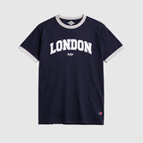 Lee Cooper T-Shirt London Team Ringer Navy