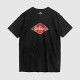 Lee Cooper T-Shirt Diamond Logo Sign Black