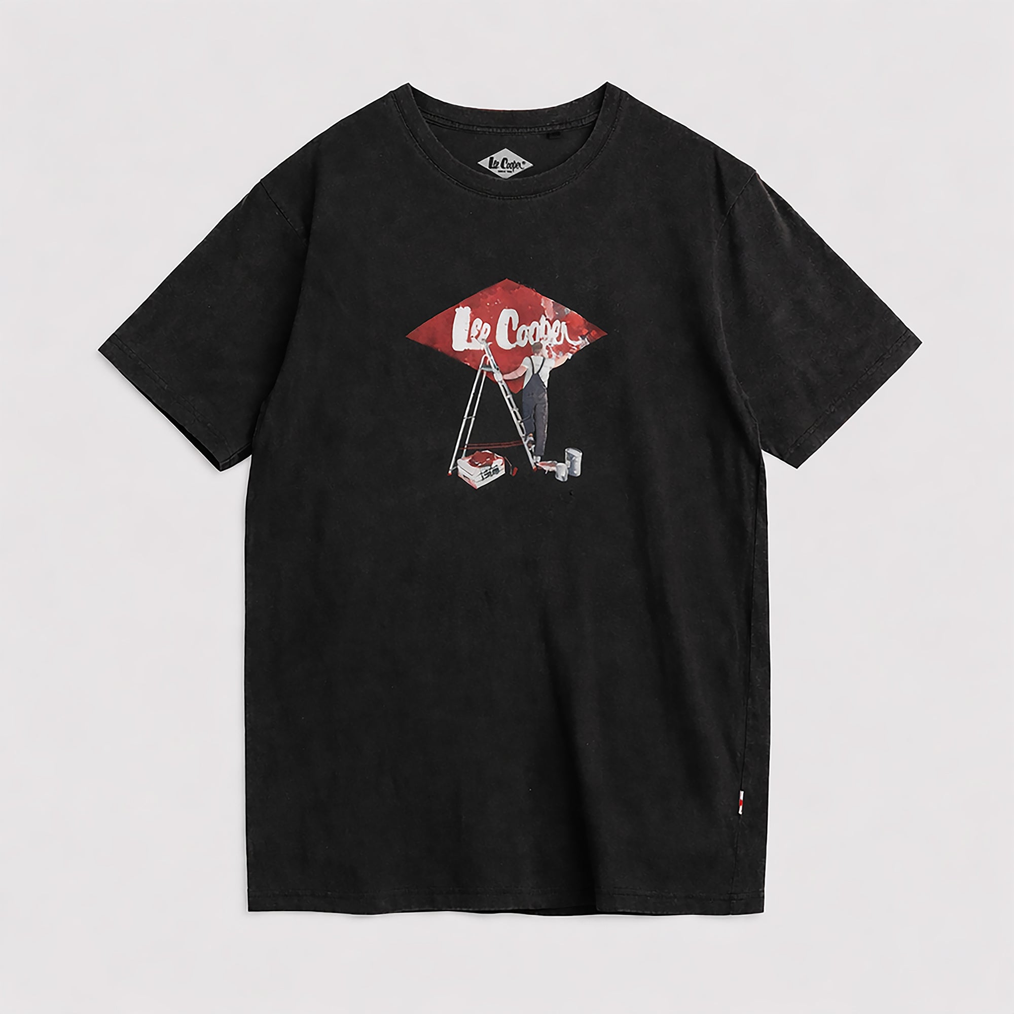 Lee Cooper T-Shirt Diamond Painting Black