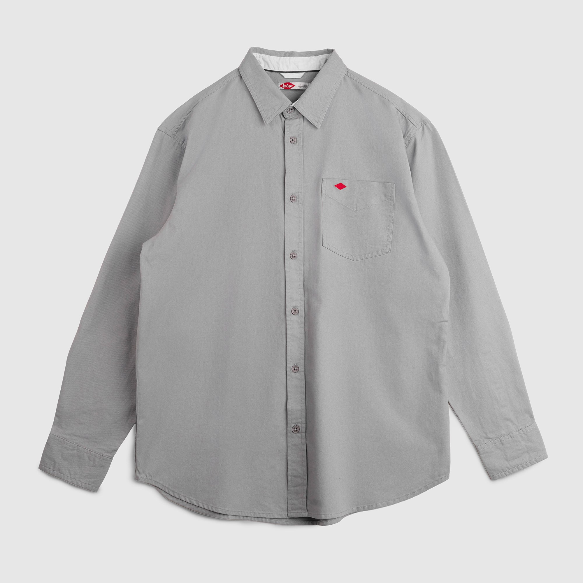 Lee Cooper Long Shirt Orton Light Grey