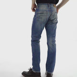 Lee Cooper Tapered Fit Jeans Arthur Repaired Light Blue