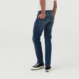 Lee Cooper Tapered Fit Jeans Arthur Worn Medium Blue Ocean