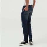 Lee Cooper Tapered Fit Jeans Arthur Worn Dark Blue Deep