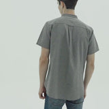 Lee Cooper Short Shirt Leighton Dark Grey