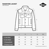 Lee Cooper Long Jacket Ransford Blue