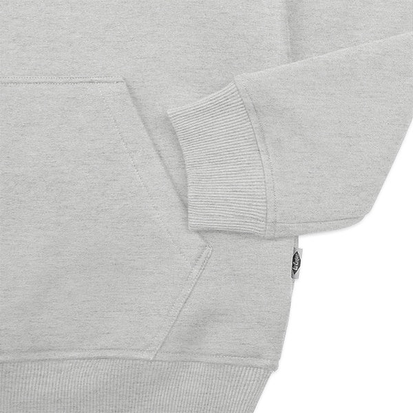 Lee Cooper Box Logo Pullover Hoodie Grey